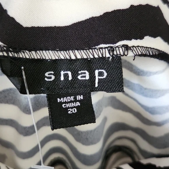 NWT Zebra Print One Shoulder Dress - Picture 4 of 17